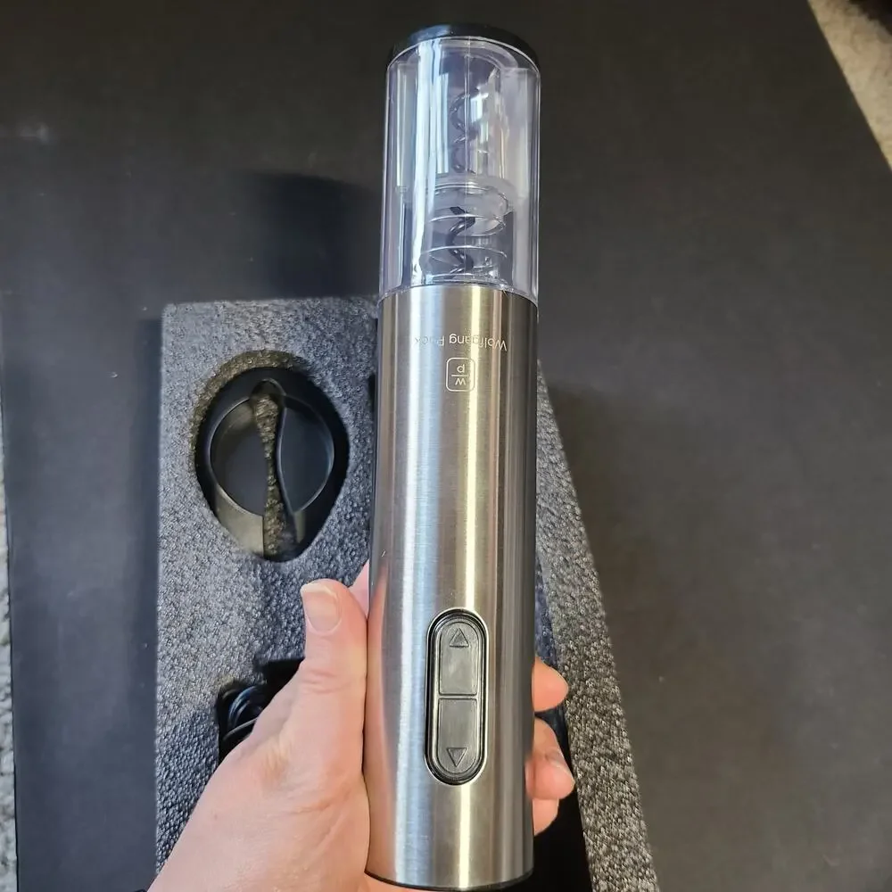 Wolfgang puck rechargeable wine opener
